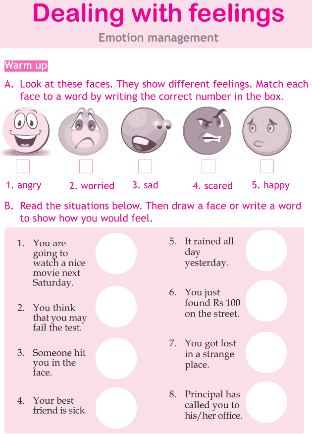 Personality development course grade 4 lesson 2 Dealing with feelings (1)