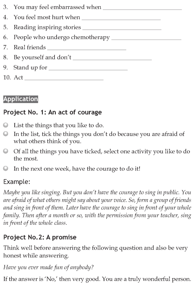 Personality development course grade 7 lesson 12 It takes courage (4)